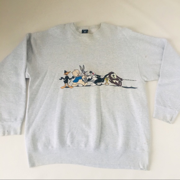 Vintage Other - Vintage Looney Tunes Tug ofWar Crewneck Sweatshirt